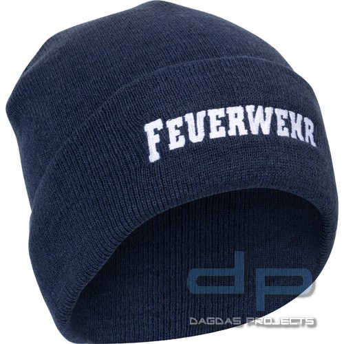 rescue-tec Wintermütze FEUERWEHR Farbe: marineblau
