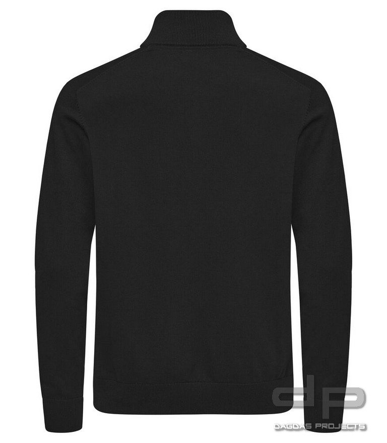 Oakville Half Zip Sweater Men in verschiedenen Farben mit Wunschaufdruck auf Brust und Rücken