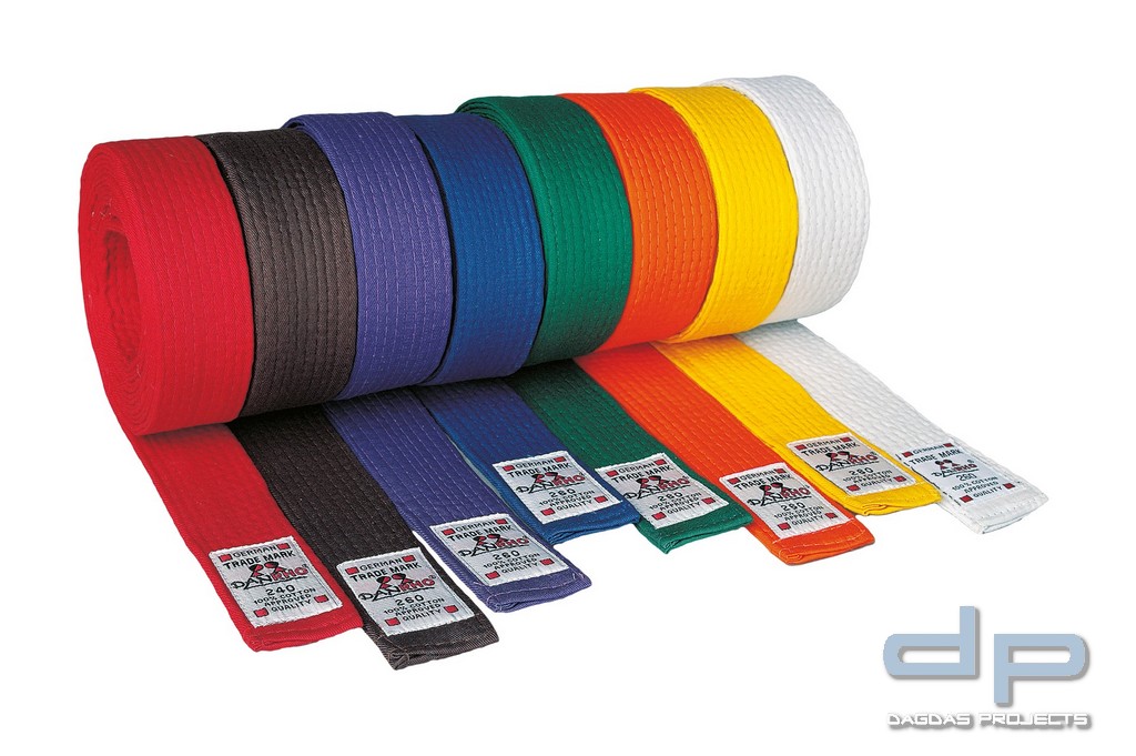 DANRHO Judo / Ju-Jutsu Gürtel, 4 cm breit blau
