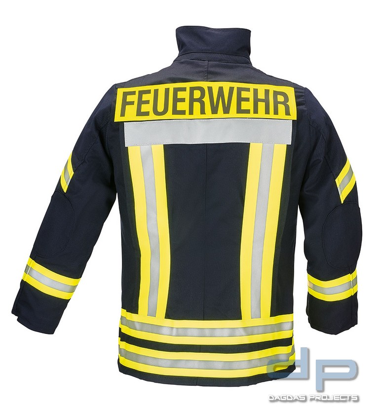 Einsatzjacke nach HuPF, Teil 3, Modell Perception - Damenmodell dunkelblau