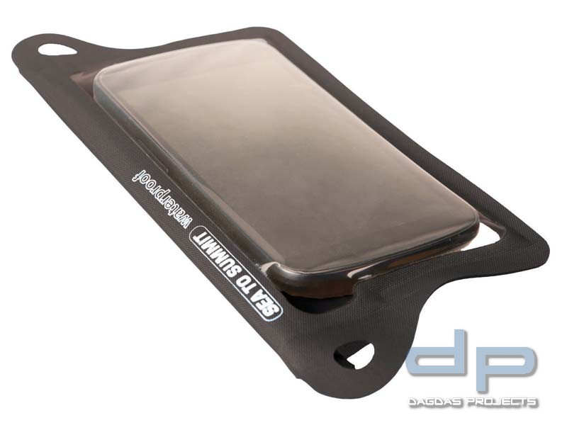 Sea to Summit TPU GUIDE WATERPROOF CASES, schwarz, Doppel Klett Rolltopverschluss