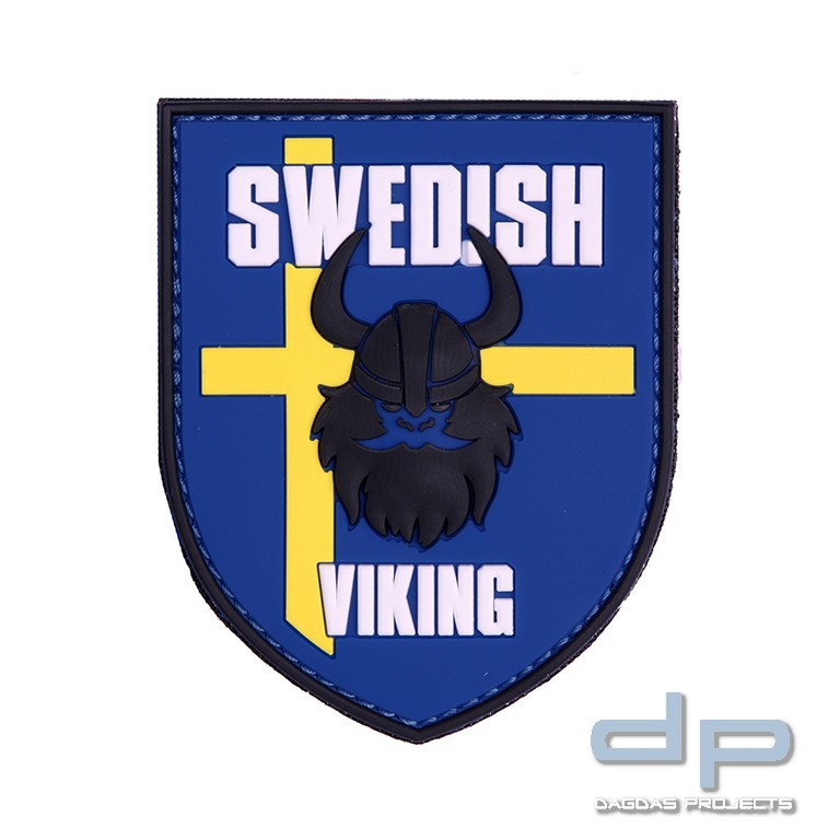 Emblem 3D PVC Swedish Viking