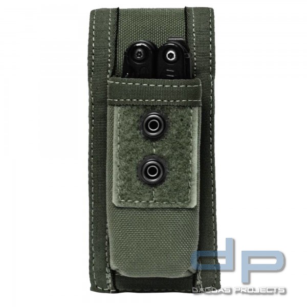 WARRIOR UTILITY MULTI TOOL POUCH, FARBE: DUNKELOLIV