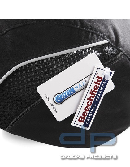 Coolmax® Flow Mesh Cap in Schwarz oder Weiß