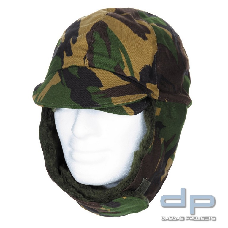 Holländische Wintermütze, tarn, neuwertig VPE 10