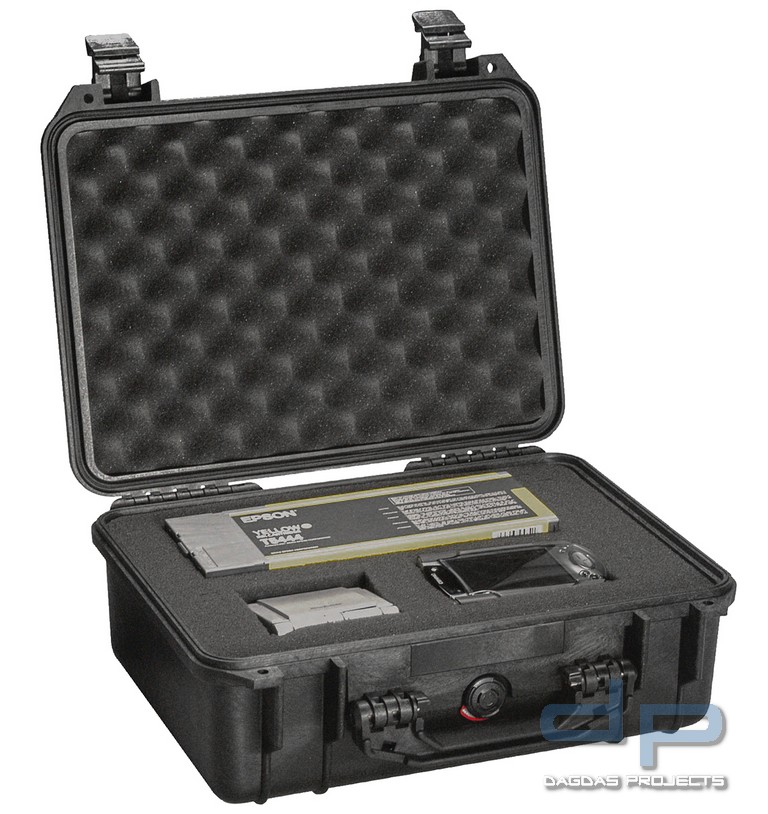 PELI BOX 1450 SCHUTZKOFFER MIT SCHAUMEINSATZ