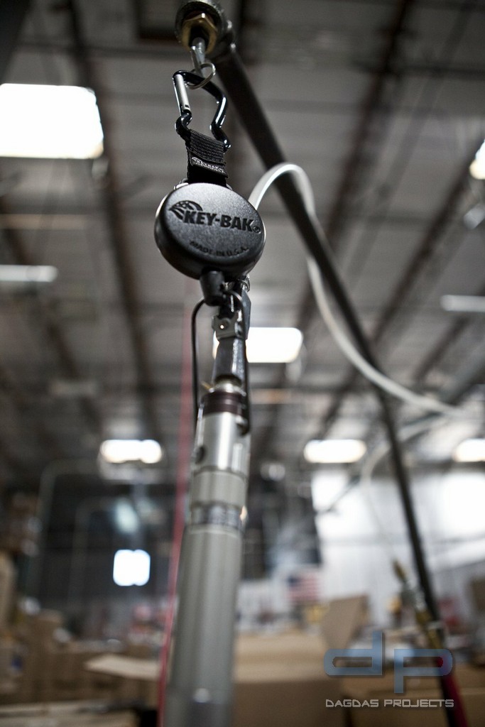 KEY-BAK 120 + Kunststoffkarabiner, groß Schwarz