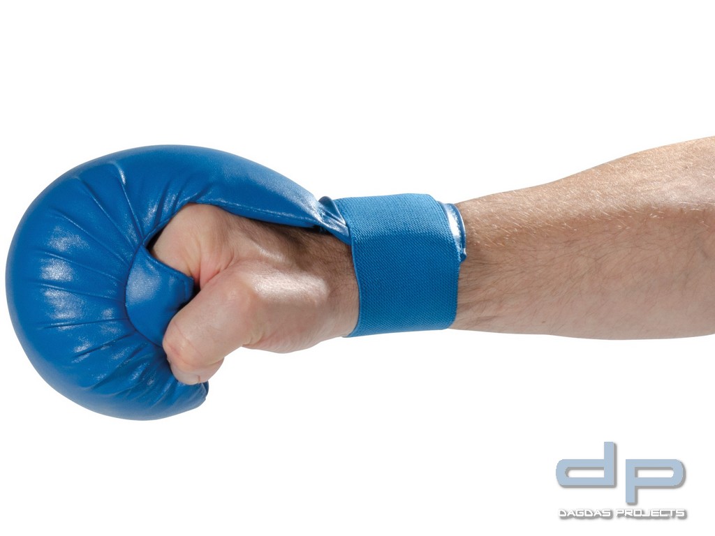 WACOKU Karate Handschutz WKF anerkannt  in rot und blau
