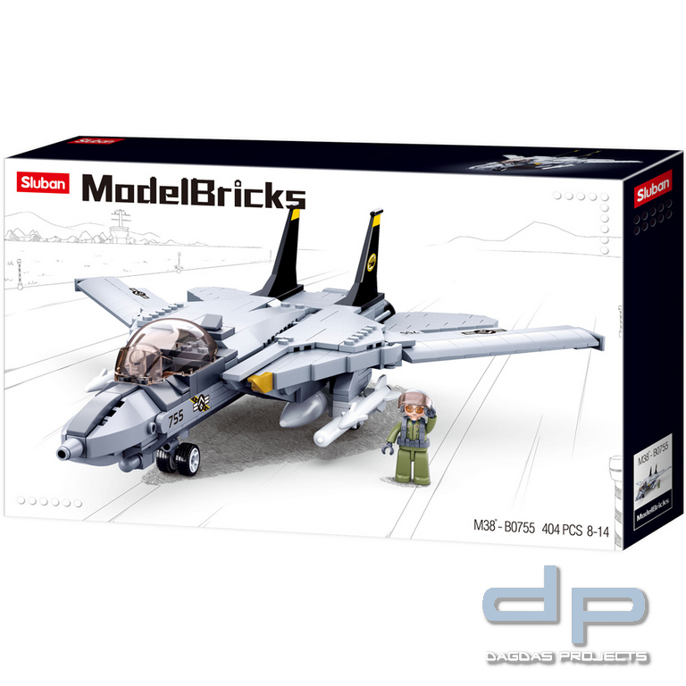 Sluban Modern jet fighter M38-B0755 #16145