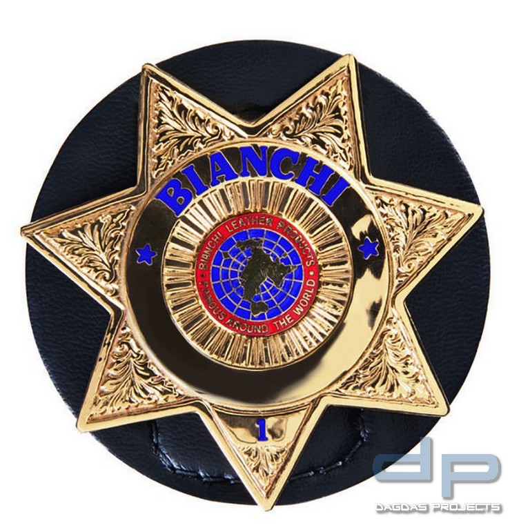 SAFARILAND® Abzeichen-/Badge Halterung mit Metallclip