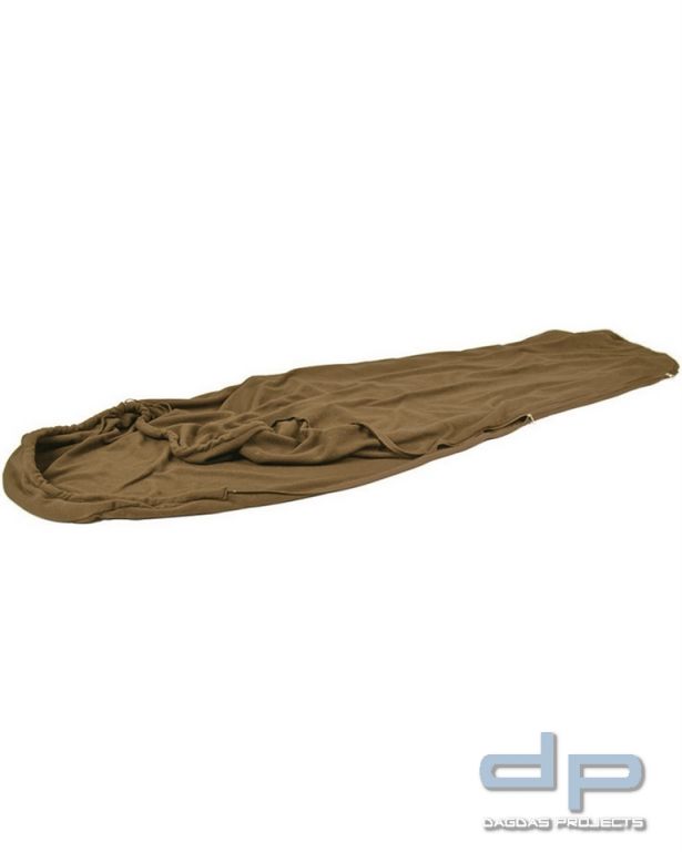 SCHLAFSACK FLEECE (200 GR) COYOTE VPE 5