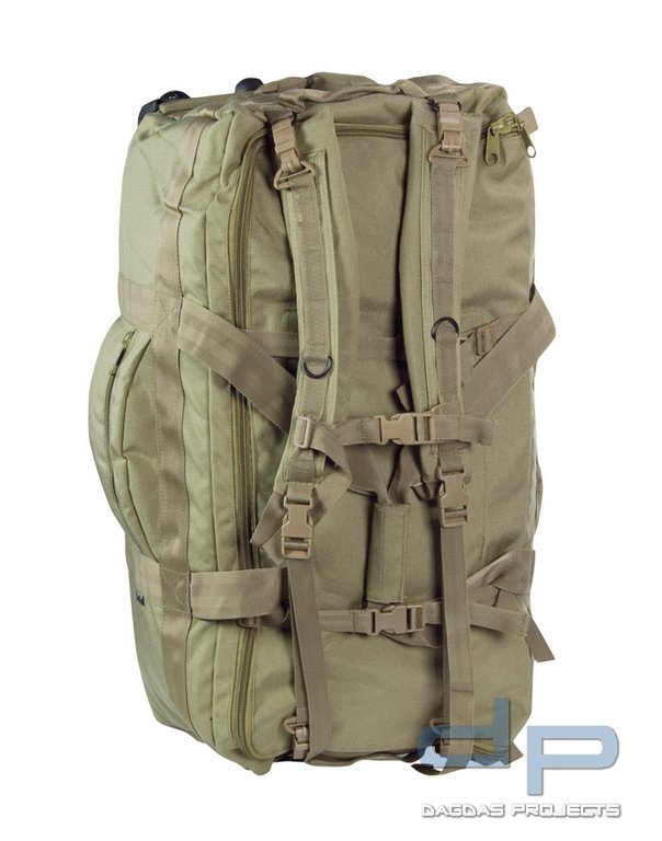 Kampftrageseesack mit Rollen Coyote