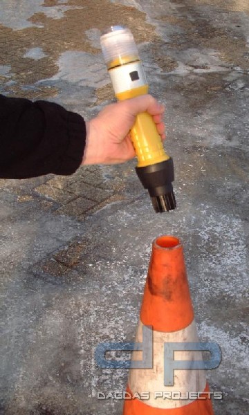 3Warn Adapter für Verkehrsleitkegel