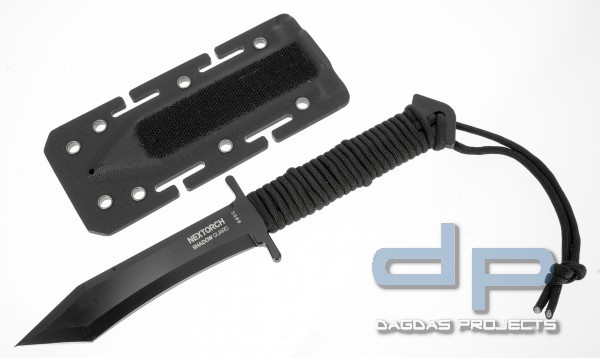 Nextorch SHADOW GUARD Nexkut (Einsatz- Messer mit Kydex-Scheide)