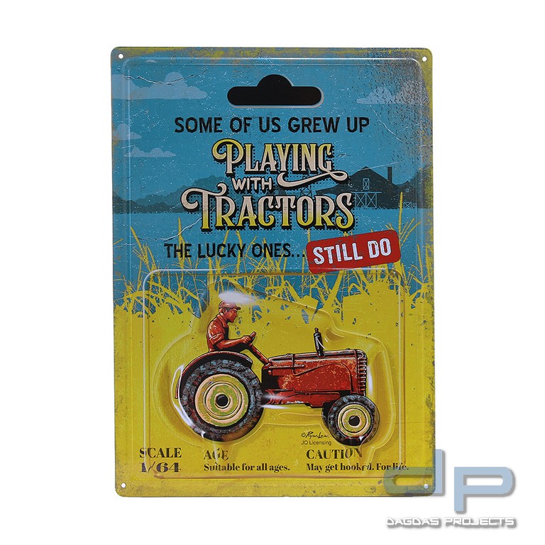 Metallplatte #113 Tractors