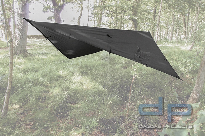 DD Hammocks Tarp 3 x 3 in verschiedenen Farben