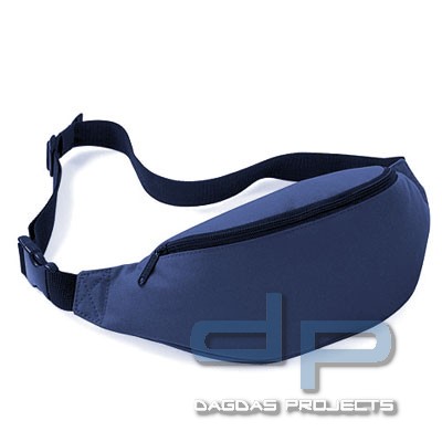 Gürteltasche DP mit Wunschaufdruck in silber reflex