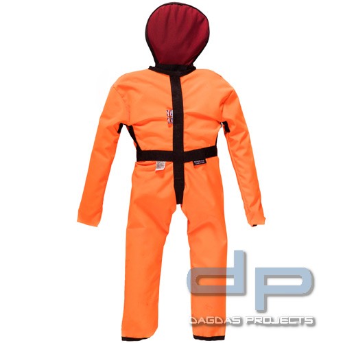 RuthLee Ersatz-Schutzoverall  für 8 kg Kleinkind Wasserrettungspuppe, orange