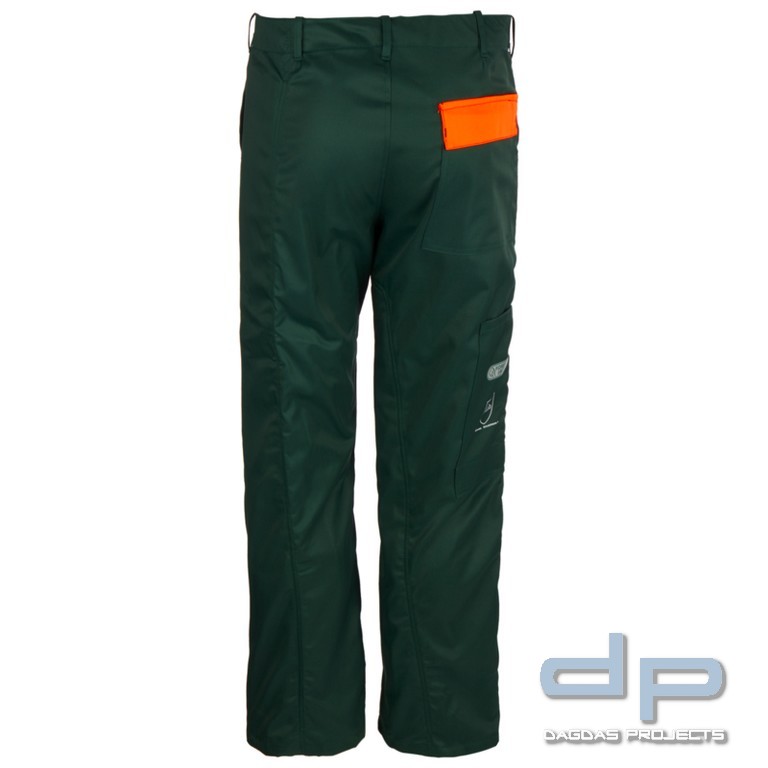 Watex Forstschutz-Bundhose Forest Jack grün/leuchtorange