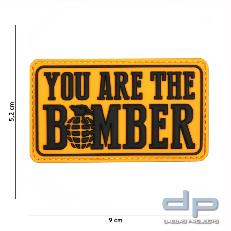 Emblem 3D PVC You are the bomber