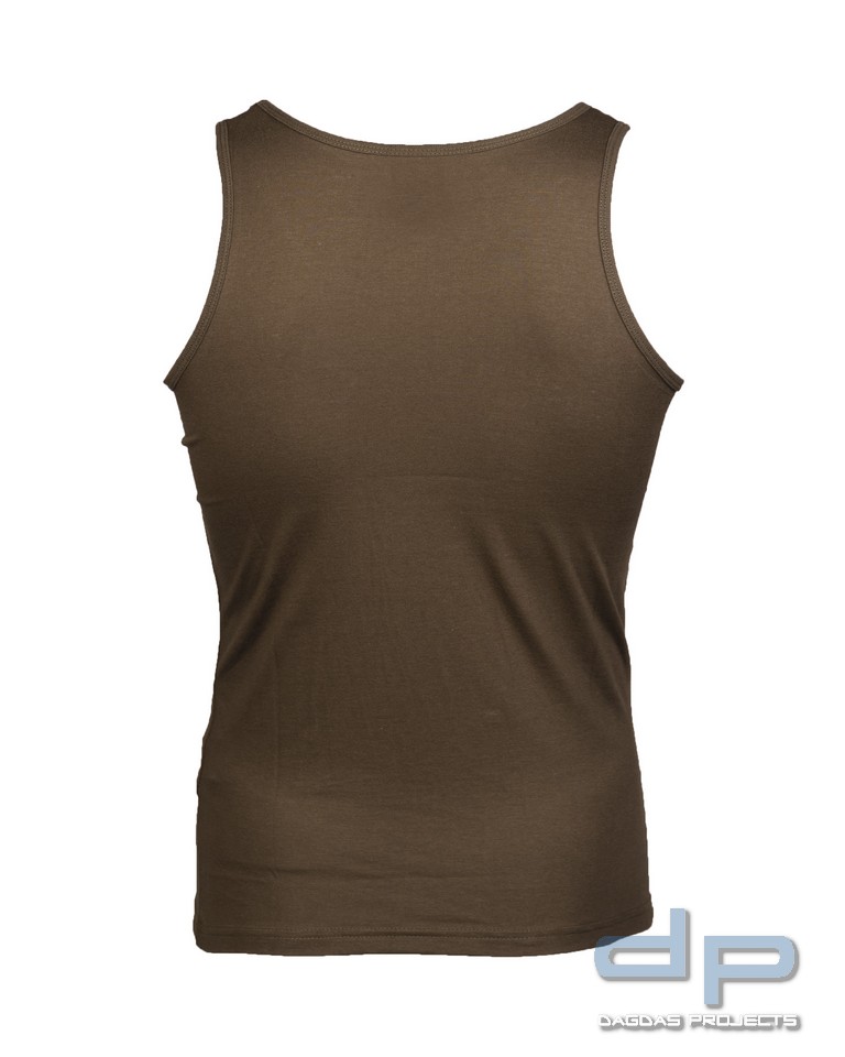 TANK TOP COTTON OLIV VPE 2 je Gr.