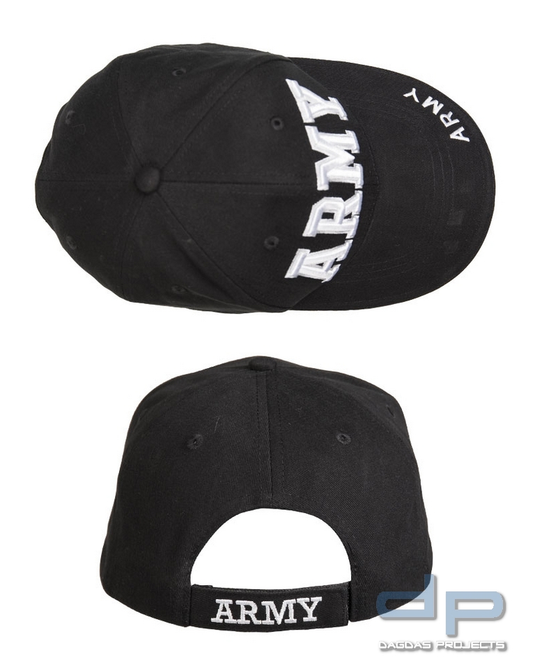 BASEBALL CAP SANDWICH SCHW.′ARMY′ VPE 5