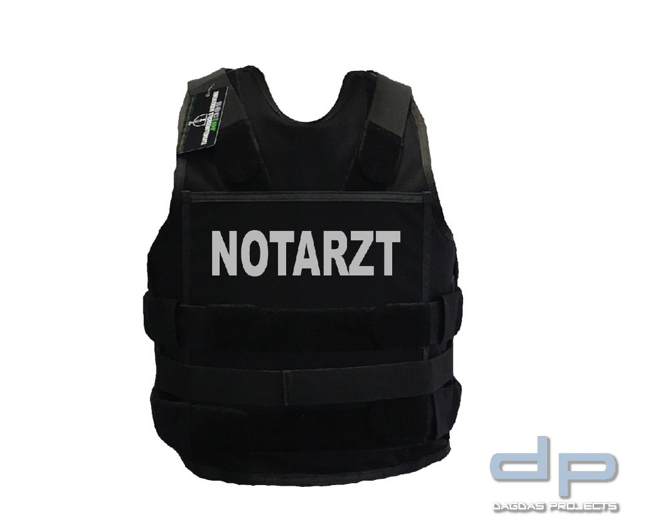 K1 zertifizierte Stichschutzweste COPTEX I mit Wunschaufdruck