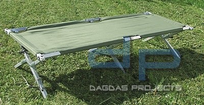 FELDBETT US-TYP ALU GESTELL 210 X 70 CM
