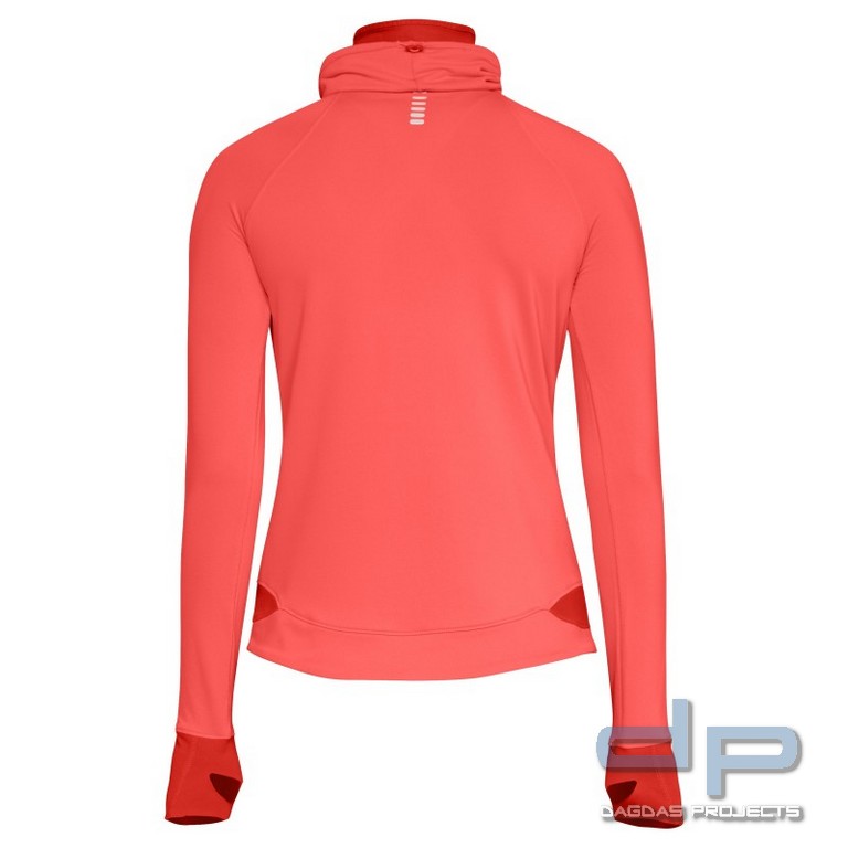 Under Armour® Damen Pullover Reactor Run Funnel ColdGear®, fitted