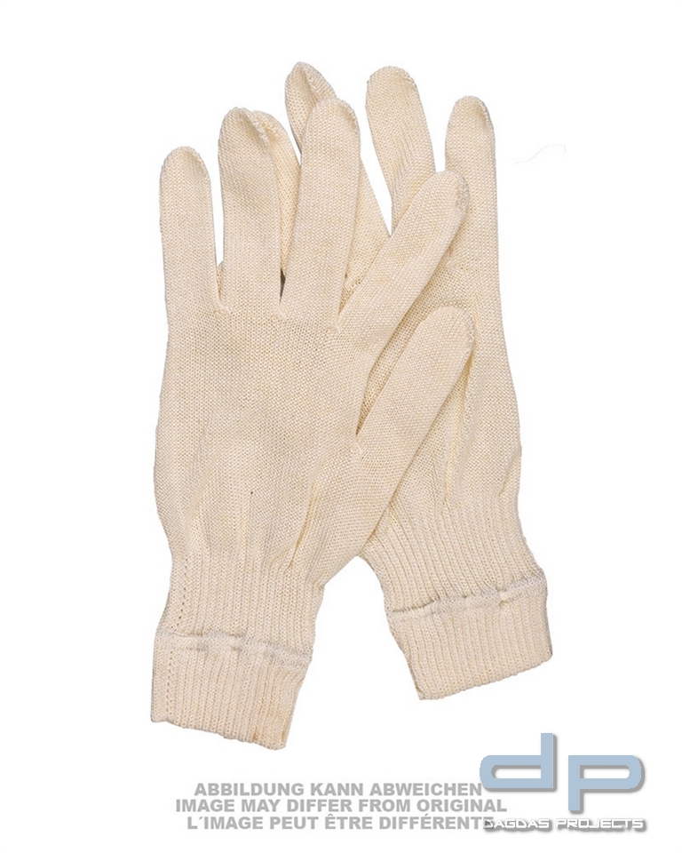 BW FLIEGERHANDSCHUHE STRICK FLAMMH.BEIGE NEUW. VPE 2