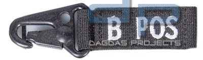Condor SOS Blutgruppen Anhänger Black B POS