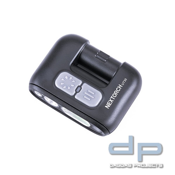 NEXTORCH UT30 Wetterfeste Clip-LED-Licht mit Akku und Gesten-Steuerung