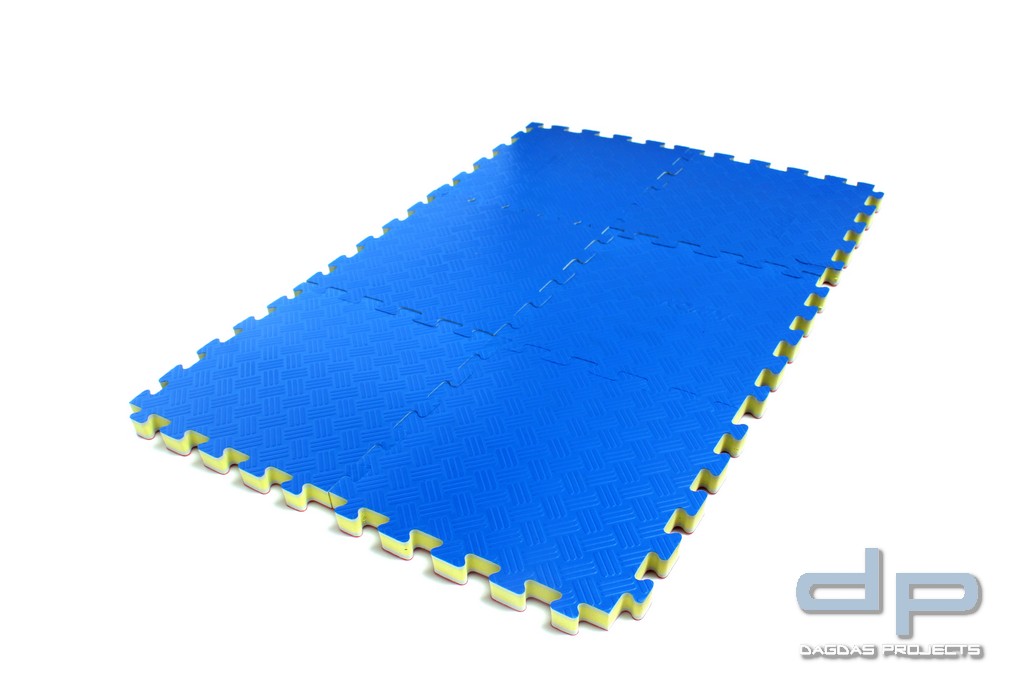 Wendematte/Steckmatte Korea rot/blau 2 cm