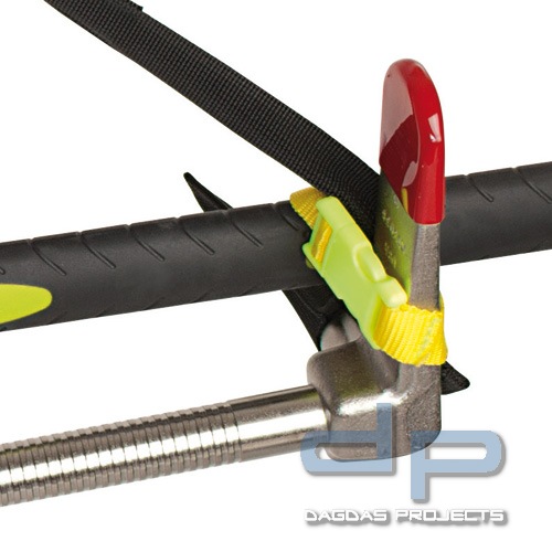 rescue-tec Tragesystem für Halligan-Tool,Spalthammer & Neubauschlüssel