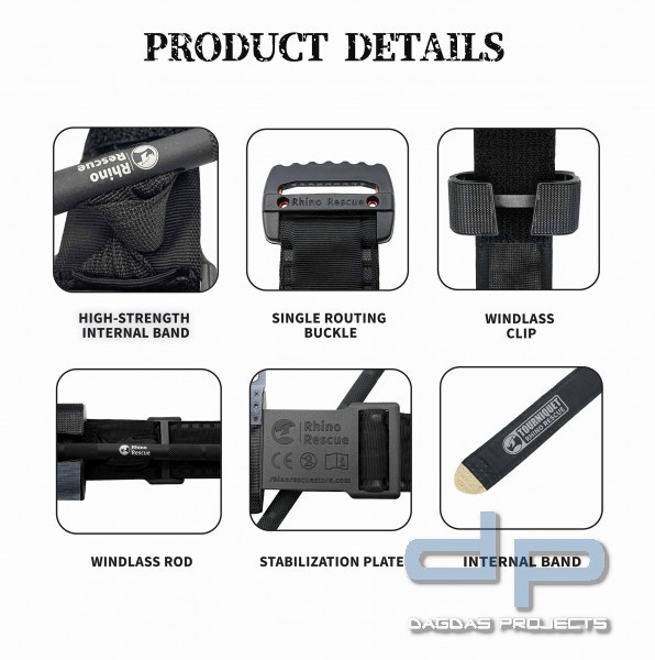 RHINO RESCUE TRAININGS - TOURNIQUET BLAU