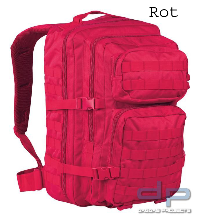 US Assault Pack Large verschiedene Farben