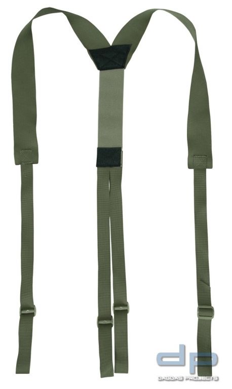 Warrior Slimline Harness Oliv