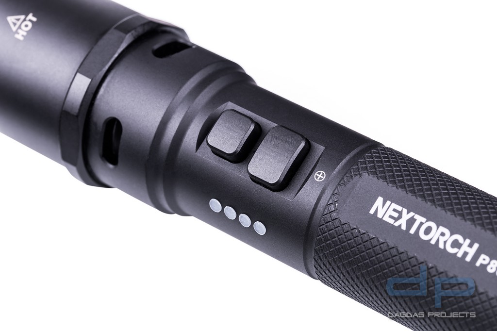 NEXTORCH P86 Akku LED Taschenlampe mit Soundmodul