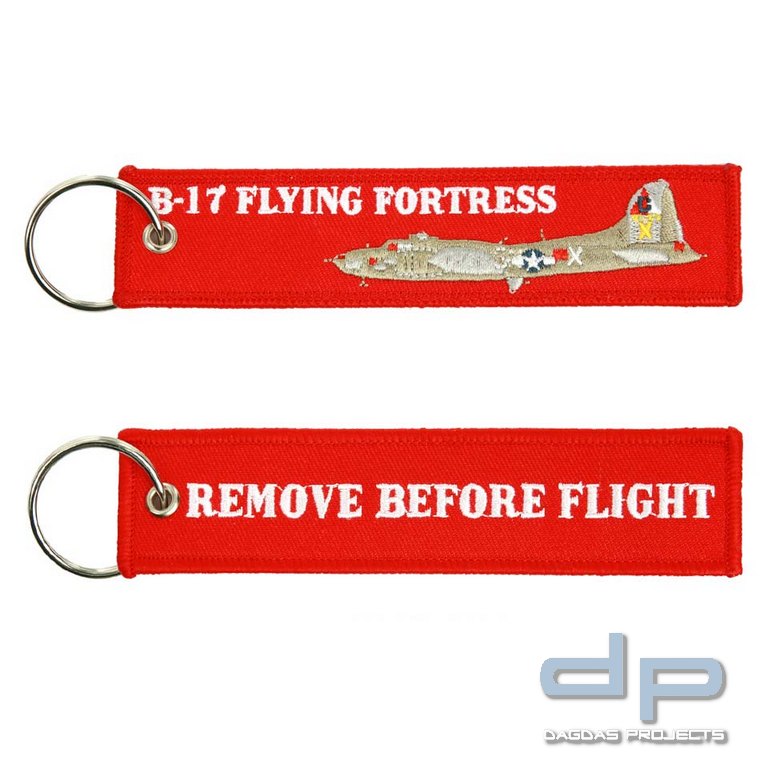 Schlüsselanhänger RBF + B17 Flying Fortress #77
