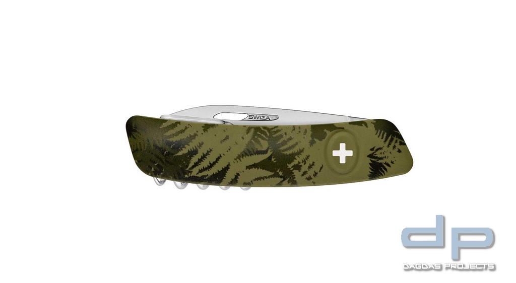 Taschenmesser TT03 TICK TOOL Camo Farn Khaki