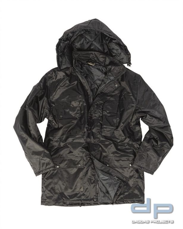 PARKA ′DUBON′ M.KAPUZE DK.BLAU
