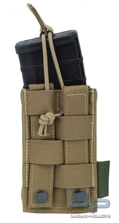 Warrior Single Open M4 &amp; 9mm Mag Pouch Coyote