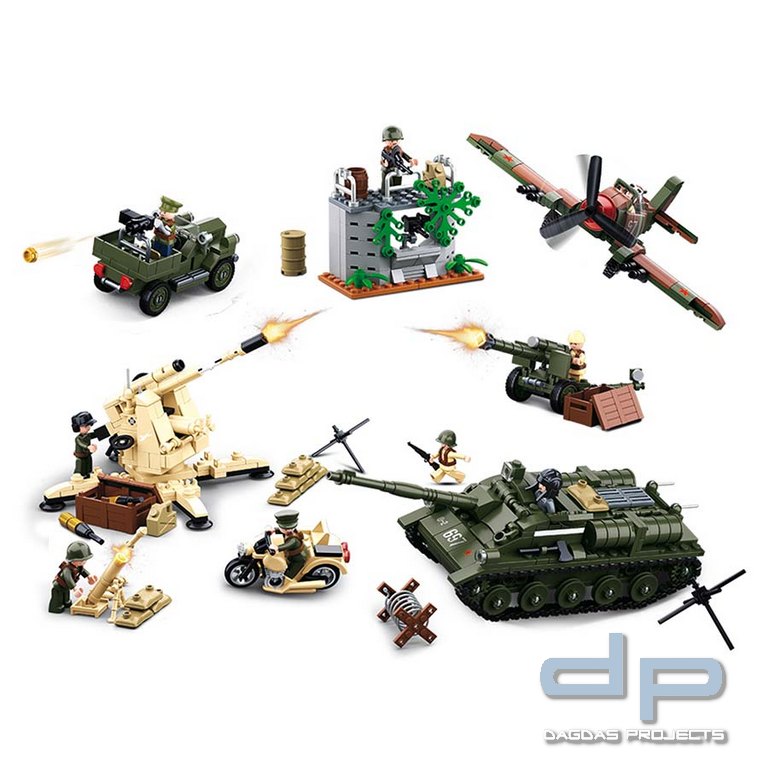 Sluban WWII Battle of Kursk M38-B0697 #16073