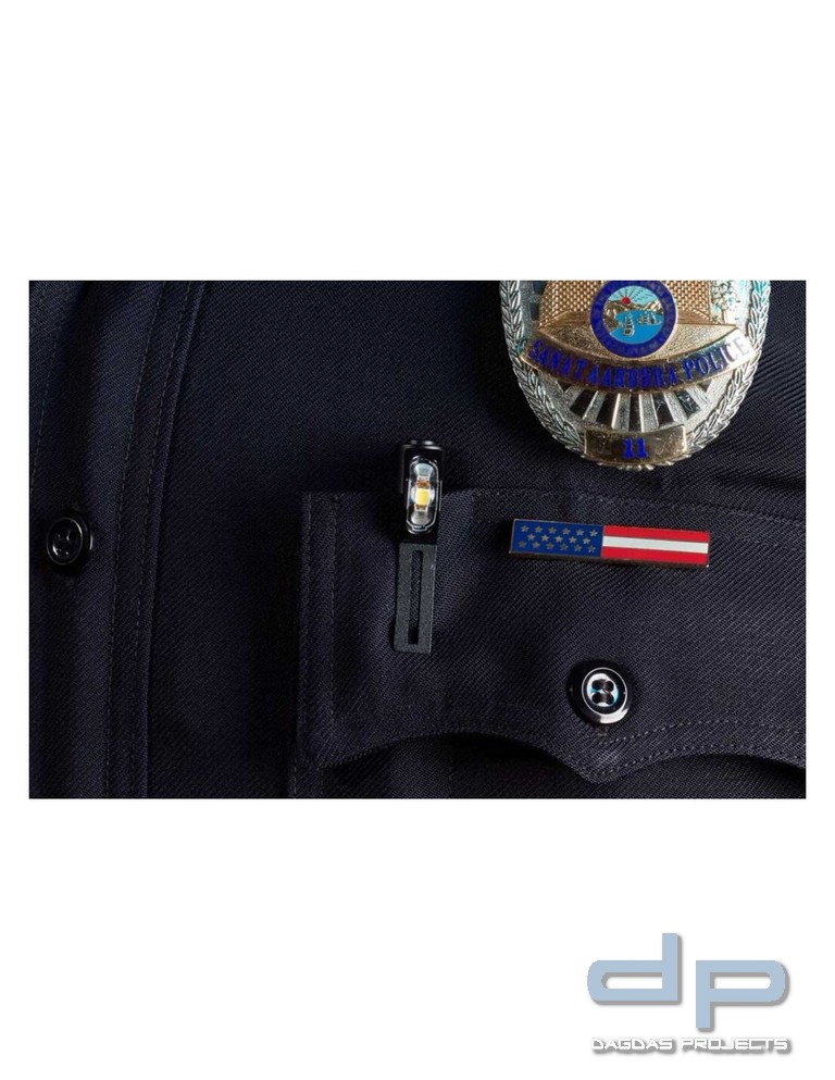 Quiqlite (TM) LiteStick LED-Stiftlampe "Tactical Red" (rot/weiß/weiß)