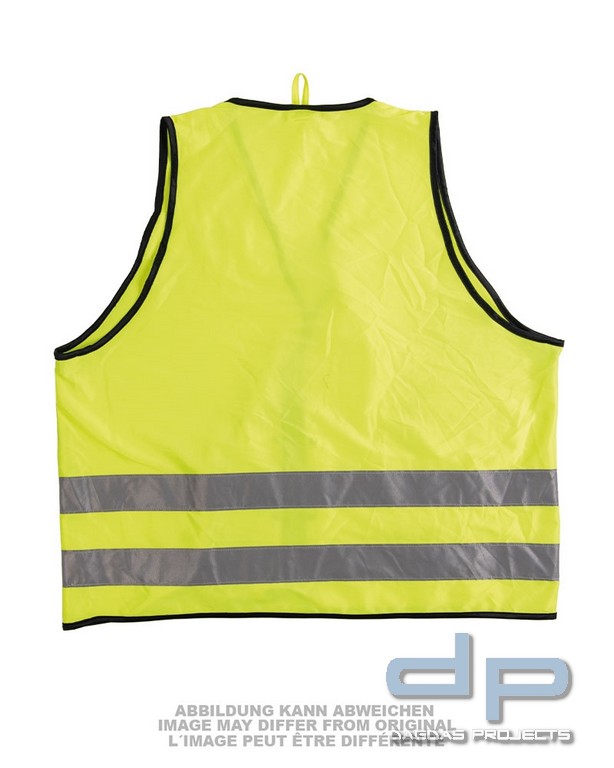 BW WARNWESTE VERSCH.MODELLE NEONGRÜN GEBR. VPE 10