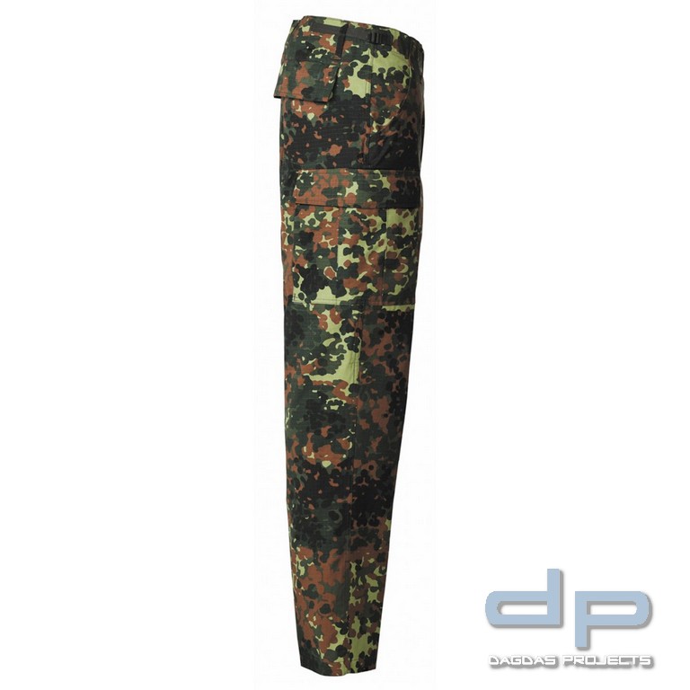 US Kampfhose, BDU, Rip Stop, flecktarn