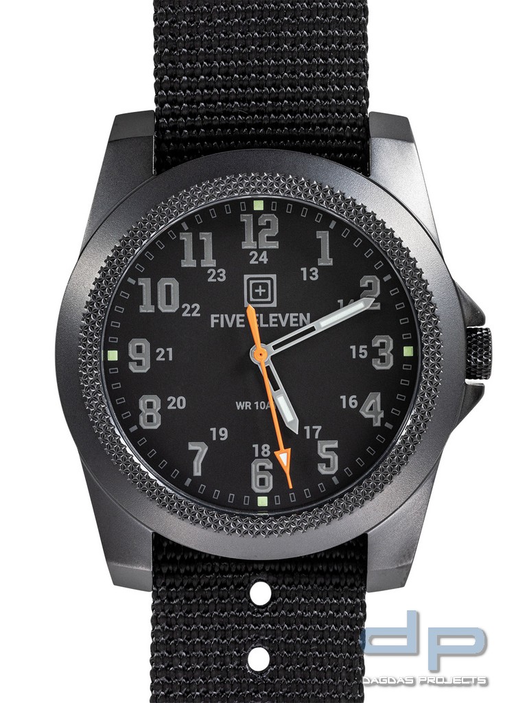 5.11 TACTICAL PATHFINDER WATCH ARMBANDUHR in schwarz und kangaroo