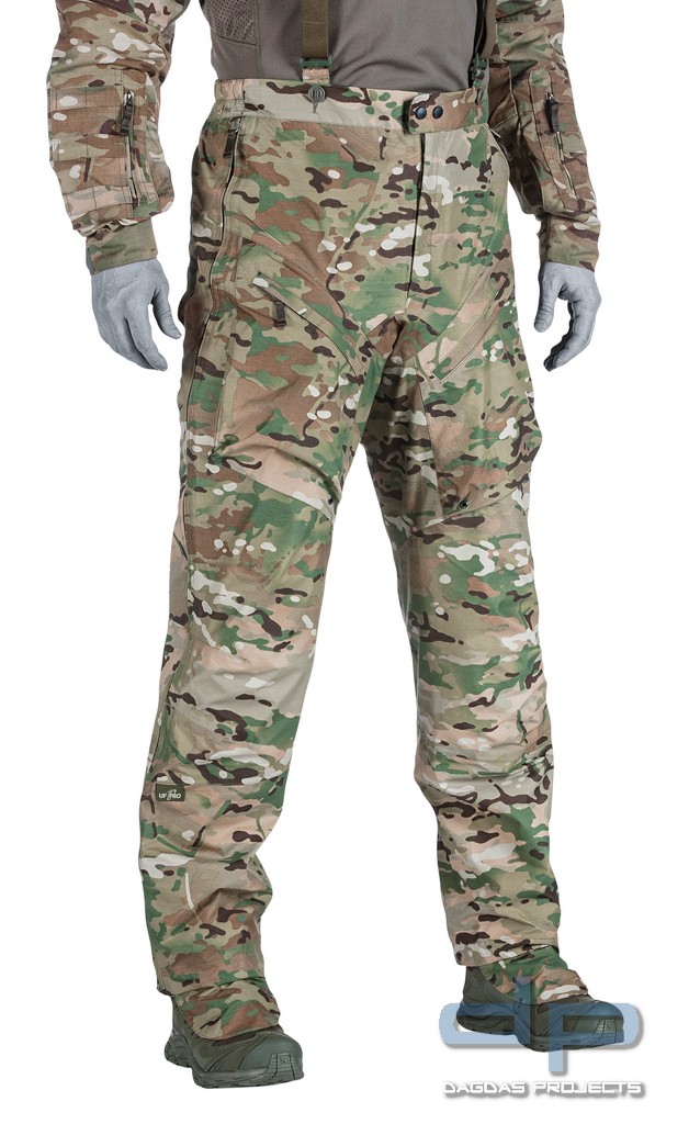 UF PRO MONSOON XT TAKTISCHE REGENHOSE MULTICAM