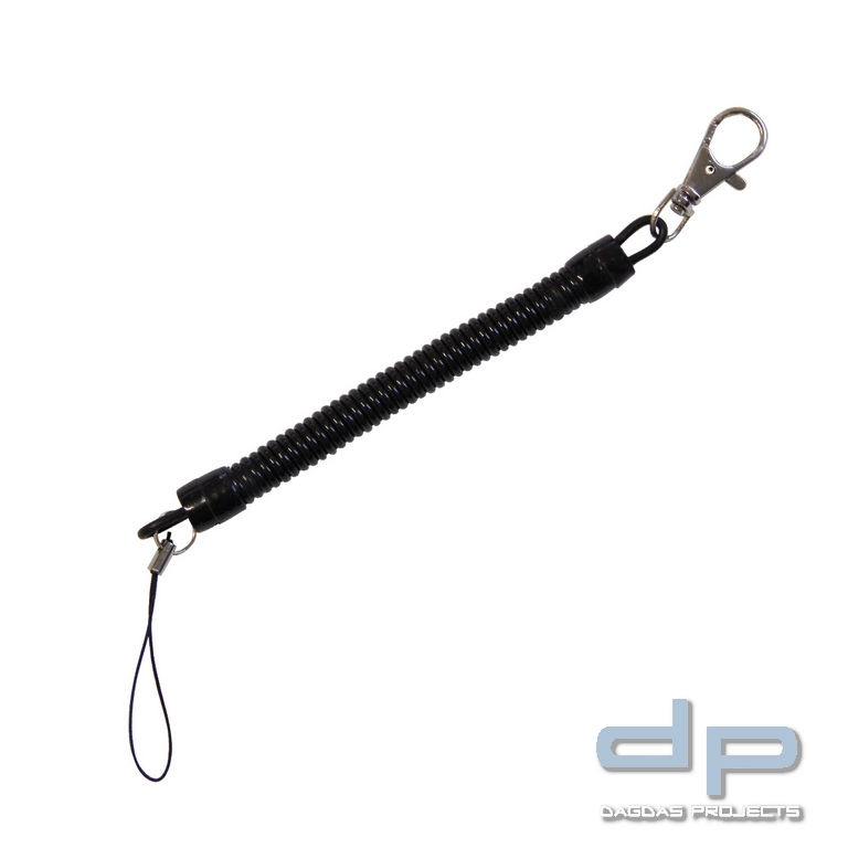 Rettungsmesser "Elite" glatte Klinge inkl. Clip und Kette