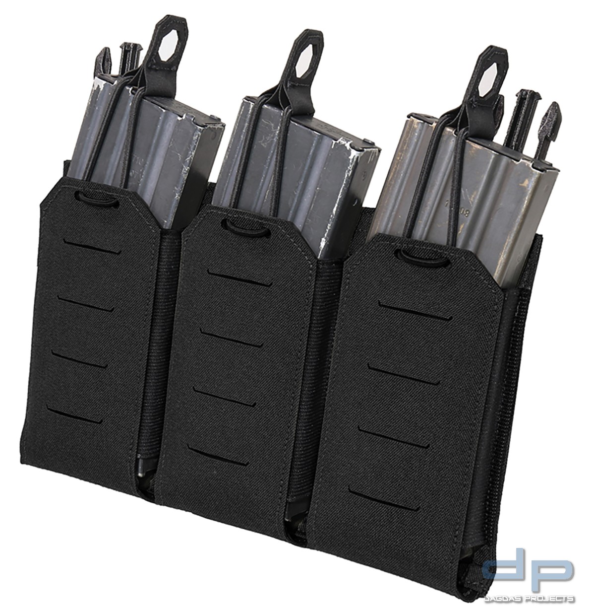 WAS LASER CUT DETACHABLE TRIPLE 5.56 MAG POUCH